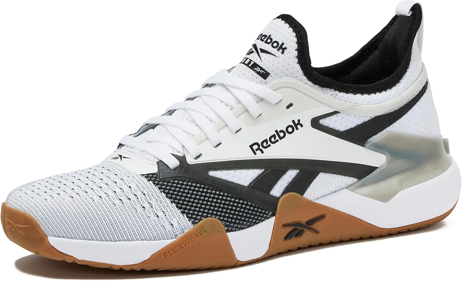 Кроссовки Reebok Unix Nano Court Trainers, белый/черный/серый