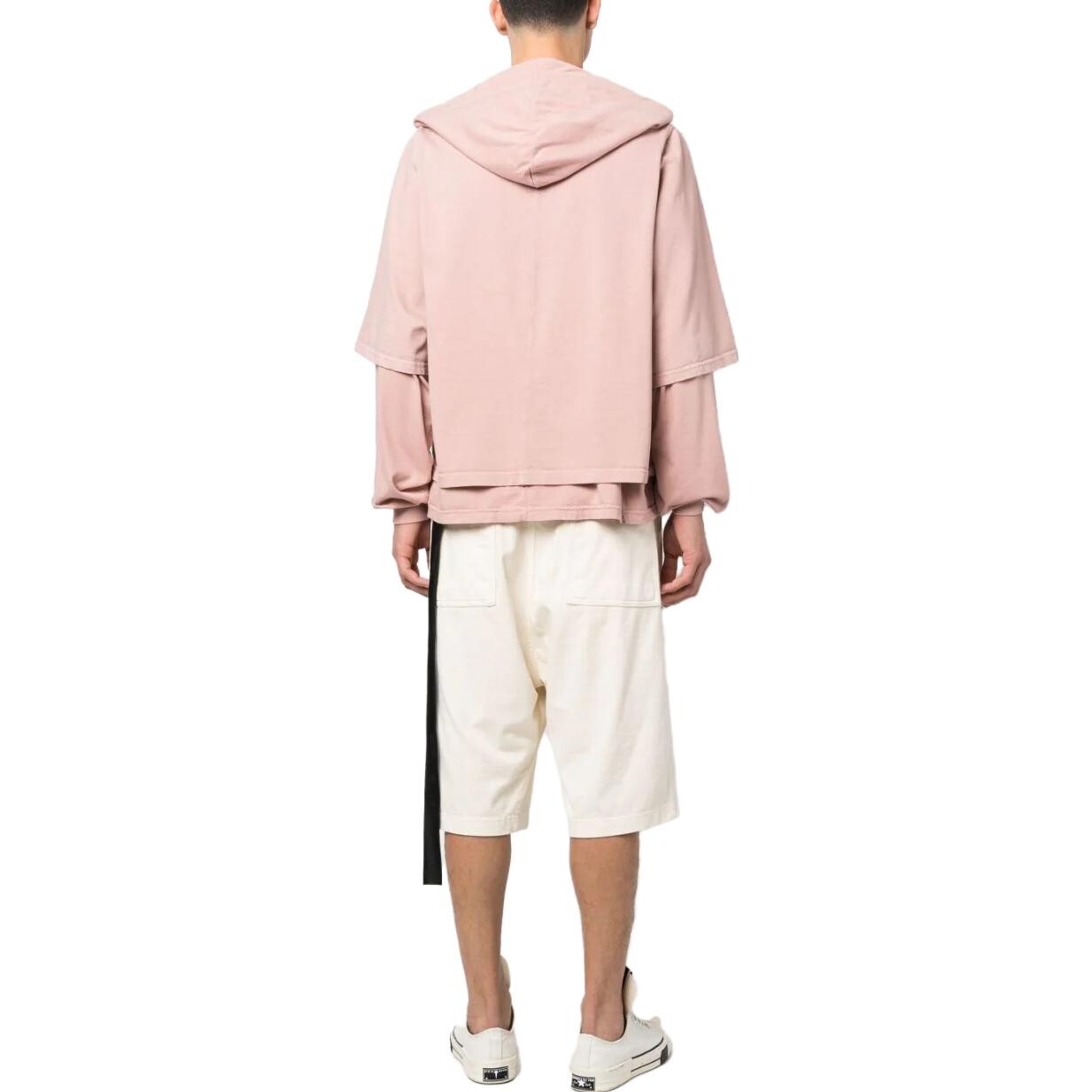 

Толстовка мужская розовая Rick Owens Drkshdw, розовый