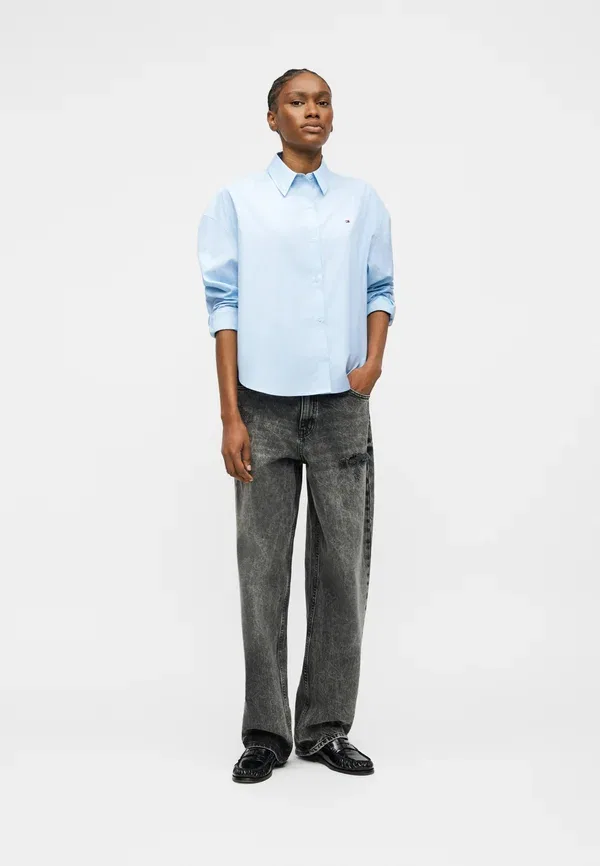 Блуза Tommy Hilfiger, breezy blue — фото 2