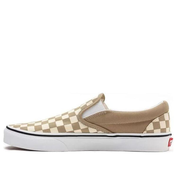 

Кроссовки classic slip-on 'checkerboard - incense' Vans, коричневый