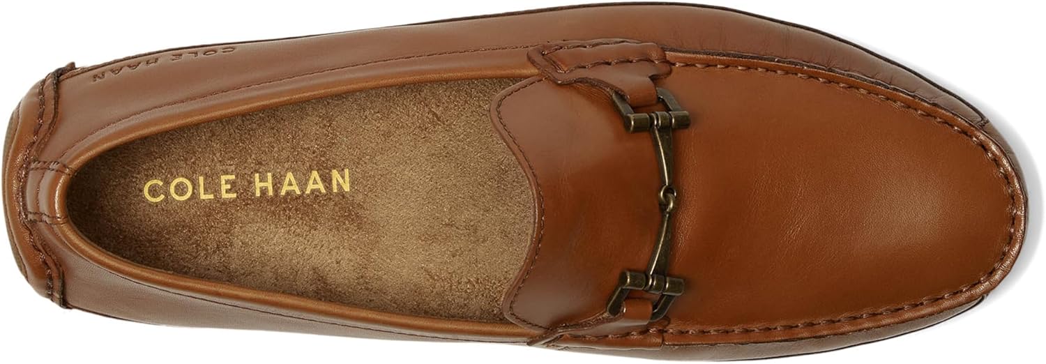 Мужские туфли Cole Haan - Лоферы Wyatt Bit Driving Style, British Tan — фото 3