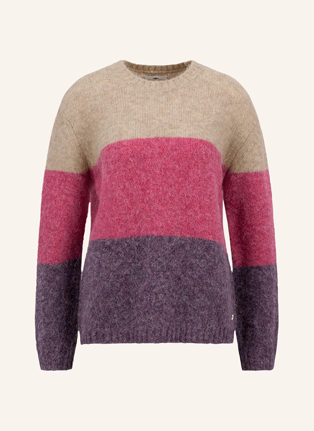 

Свитер с альпакой FYNCH-HATTON, цвет DUNKELLILA/FUCHSIA/BEIGE