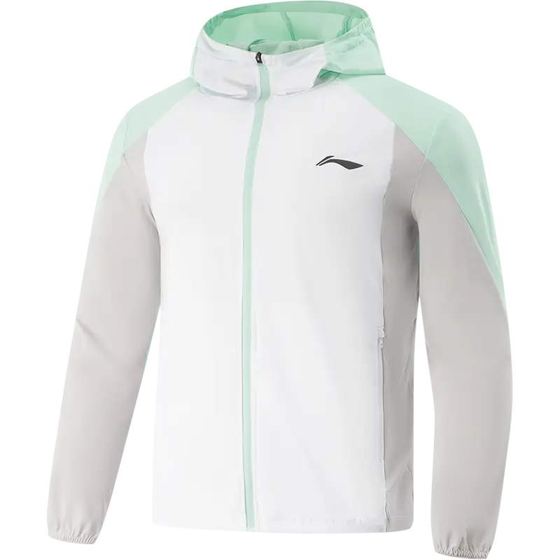 

Тренч спортивный Li-Ning мужской, floating aqua зеленый