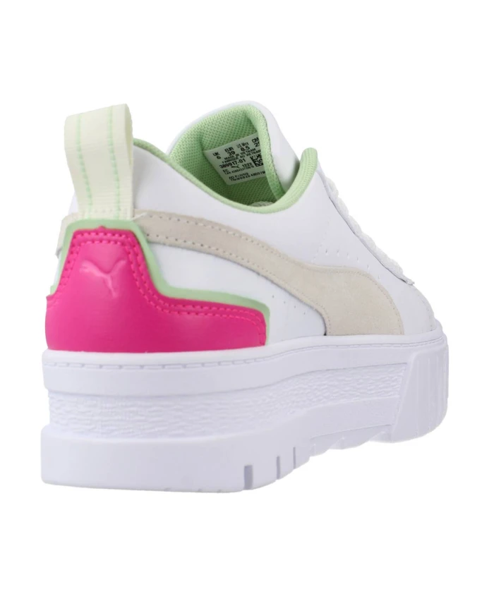 Разноцветные женские кроссовки Mayze Puma, белый — фото 3