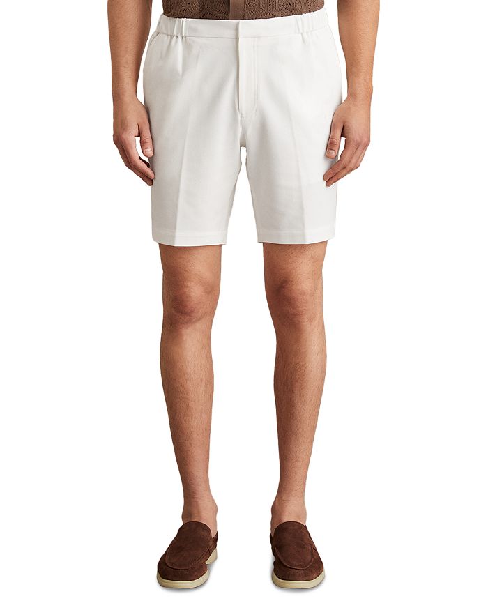 

Шорты чинос Slim Fit со шнурком REISS, белый