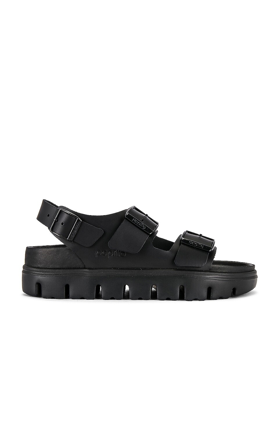 

Сандалии BIRKENSTOCK Milano Exquisite Chunky, цвет Black Leather