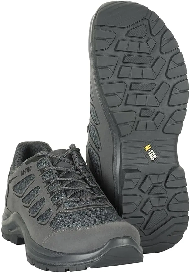 Тактические кроссовки M-Tac Trainers Tactical IVA Trainers Shoes Мужские тактические спортивные кроссовки армейского образца, Gray