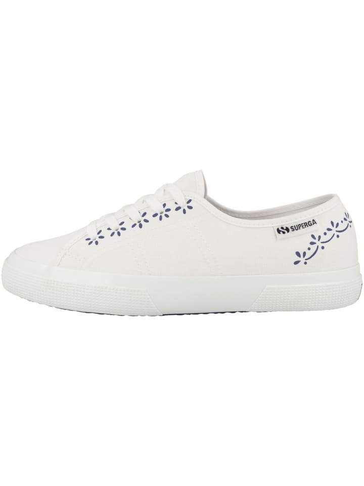 Кроссовки на шнуровке Superga, разноцветный
