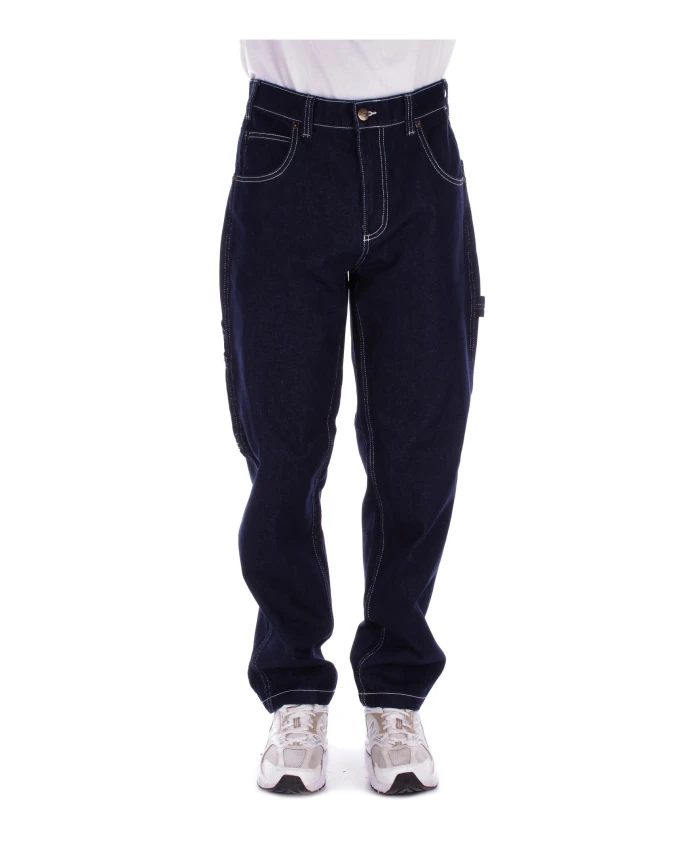 

Джинсы с логотипом сзади и карманами Dickies, синий