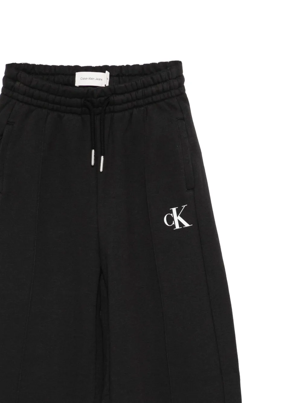 Спортивные брюки с логотипом Calvin Klein Kids, черный — фото 3