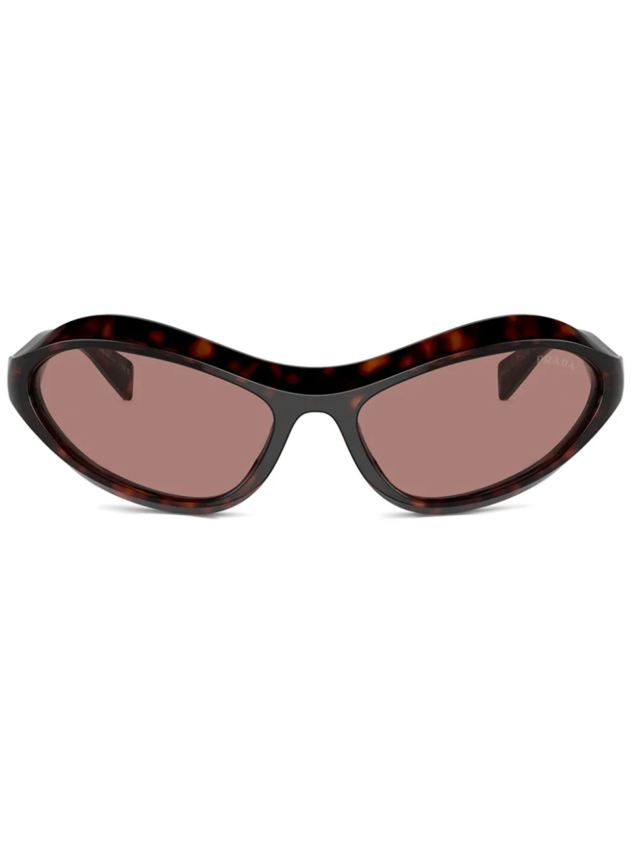 

Prada Eyewear солнцезащитные очки Swing, коричневый