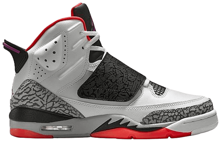 

Кроссовки Air Jordan Jordan Son of Mars GS 'Hot Lava', белый