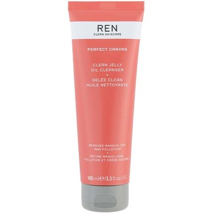 

Clean Skincare Perfect Canvas Clean Очищающее средство с желе-маслом, трехфазное очищающее средство для лица, 100 мл, Ren