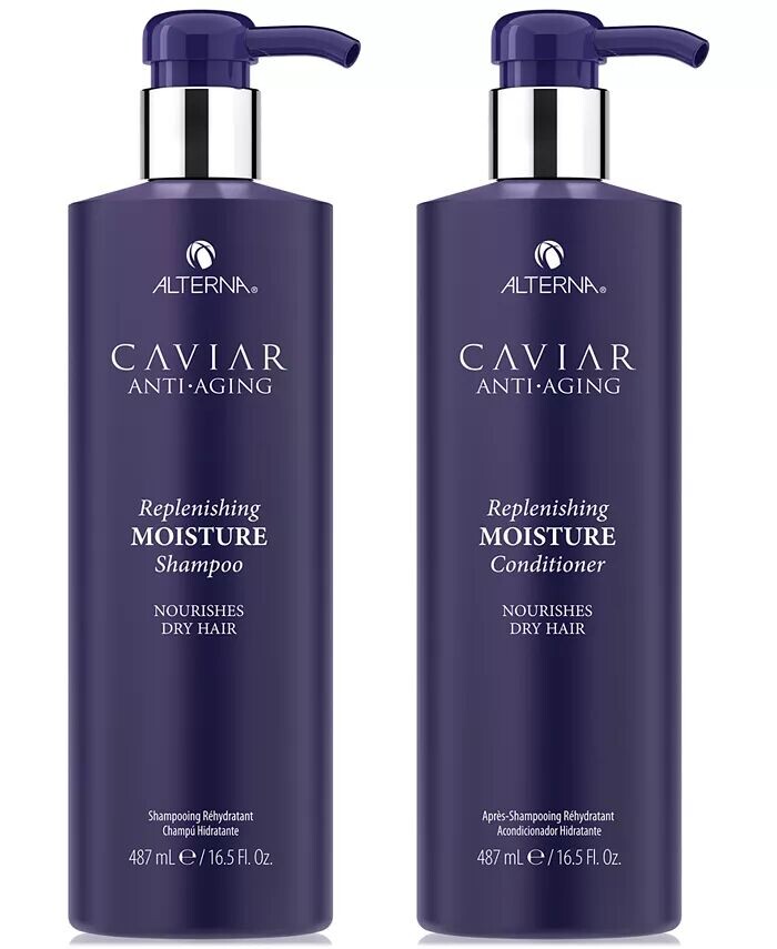 

2 шт. Набор шампуней и кондиционеров Caviar Replenishing Moisture Alterna