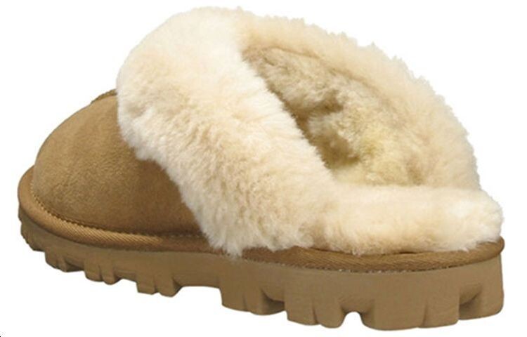 Туфли кокетливые каштановые женские Ugg — фото 3