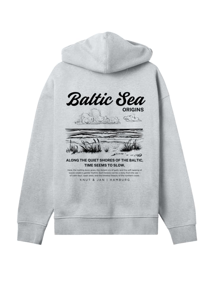 

Толстовка Knut and Jan Hamburg в сером меланжевом цвете F4NT4STIC