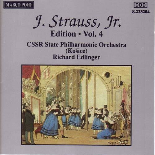 

CD диск Strauss / Edlinger / Cssr State Po: Vol. 4