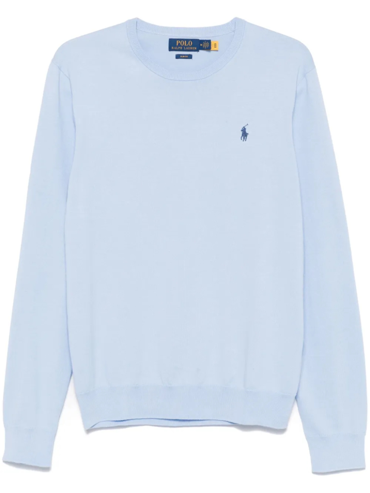 

Хлопковый топ Polo Ralph Lauren, синий