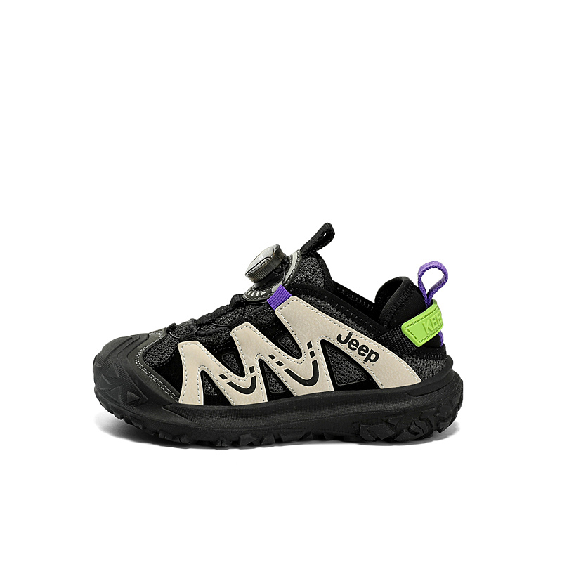 

Детские повседневные кроссовки Kids Jeep, айвори белый/obsidian черный