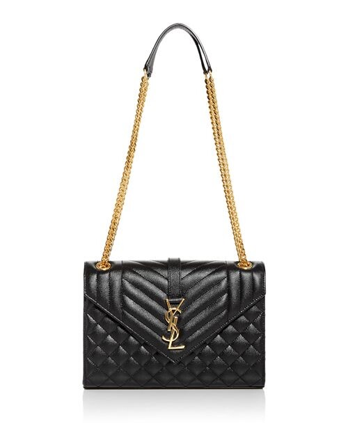 

Стеганая кожаная сумка через плечо Envelope среднего размера с тиснением Grain De Poudre Saint Laurent, цвет Black, Черный, Стеганая кожаная сумка через плечо Envelope среднего размера с тиснением Grain De Poudre Saint Laurent, цвет Black