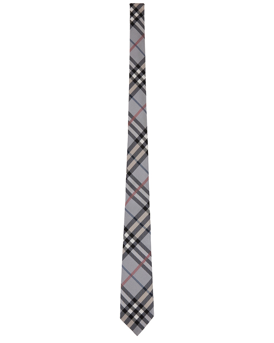 

Обычный галстук 7 см Burberry, цвет Glacier IP Check