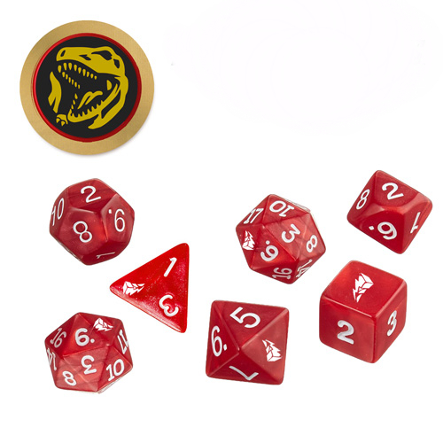 

Настольная игра Power Rangers Rpg: Red Dice Set Renegade Game Studios