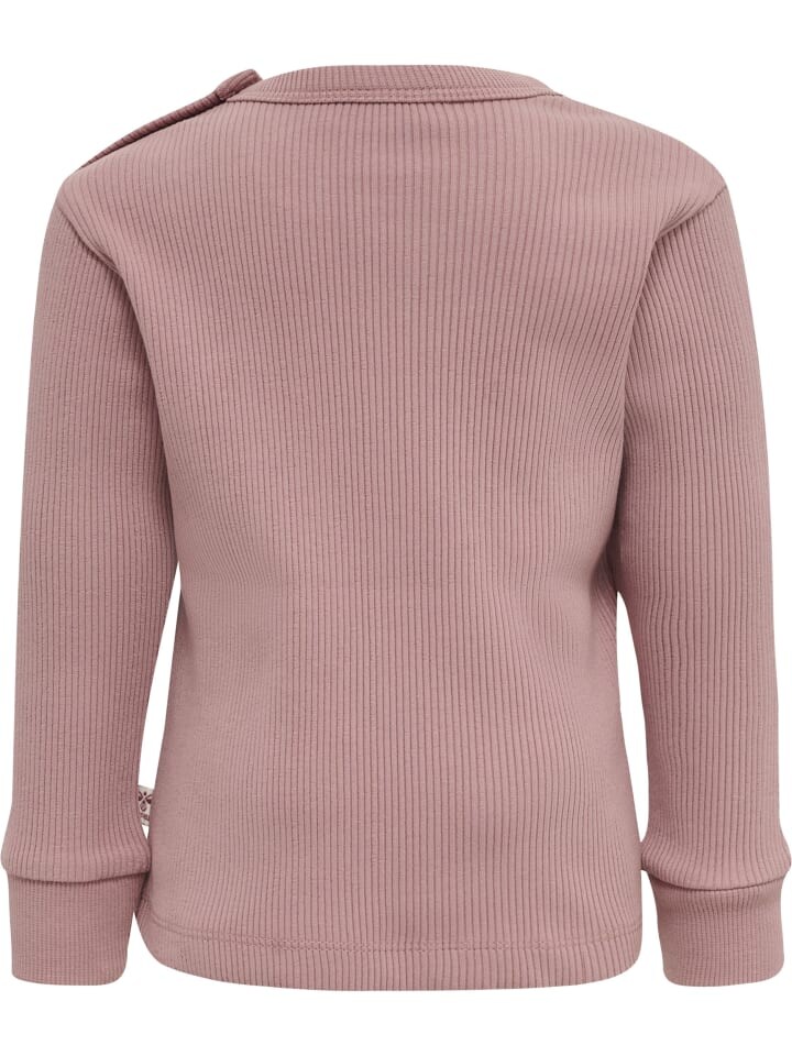 Футболка Hummel T-Shirt L/S Hmlsami Mädchen, цвет WOODROSE — фото 2