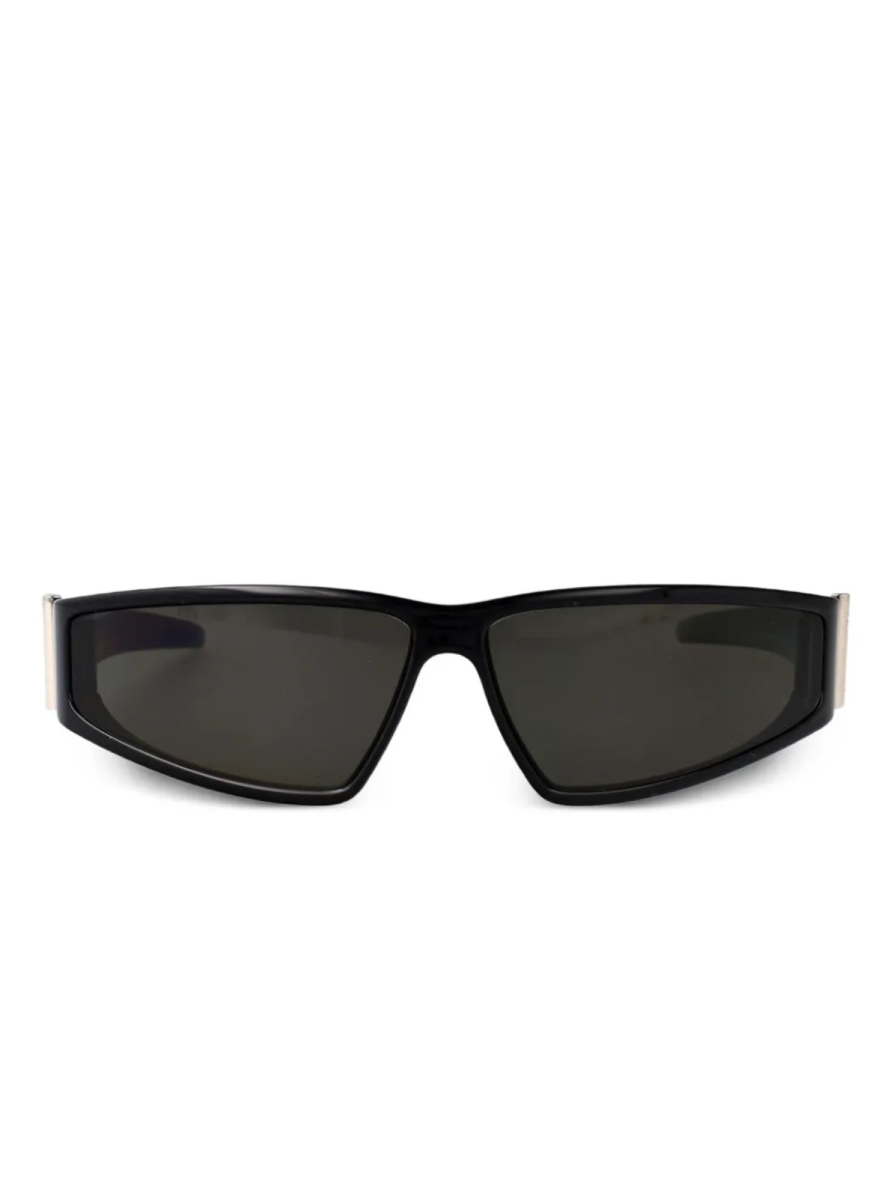 

Alexander McQueen Eyewear shield-frame солнцезащитные очки, черный