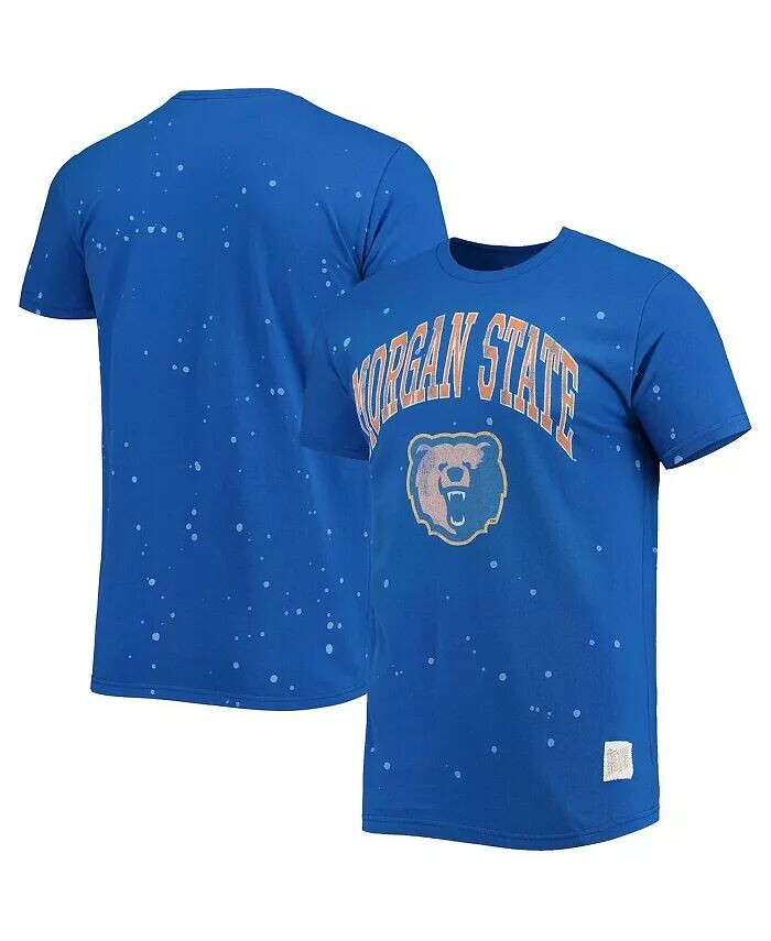 

Мужская футболка Royal Morgan State Bears Bleach Splatter Original Retro Brand