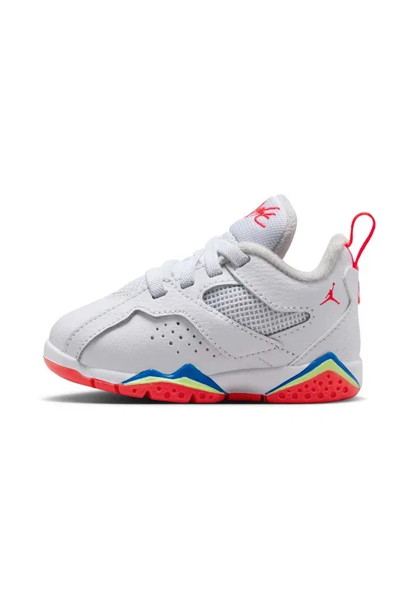 Кроссовки Jordan, white/infrared 23-vast grey-game royal-barely volt, белый/инфракрасный 23-серый-королевский синий-едва заметный вольт