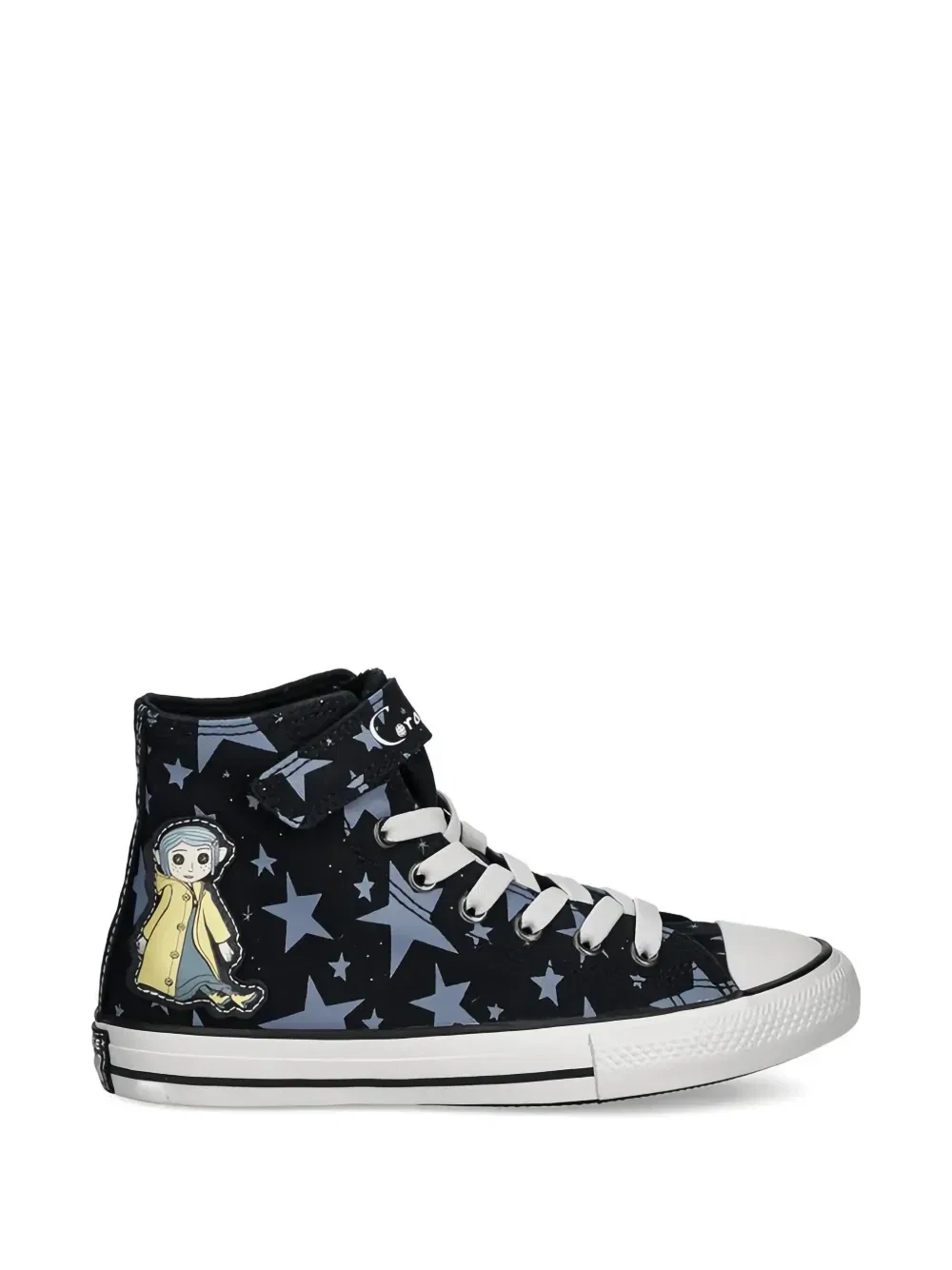 Converse Kids Высокие кеды Coraline со звездой на пуговице — фото 2