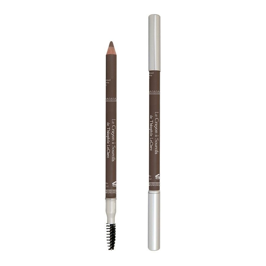 

Карандаш для бровей eyebrow pencil T Leclerc, 2 - châtain, вес 1.08 гр.