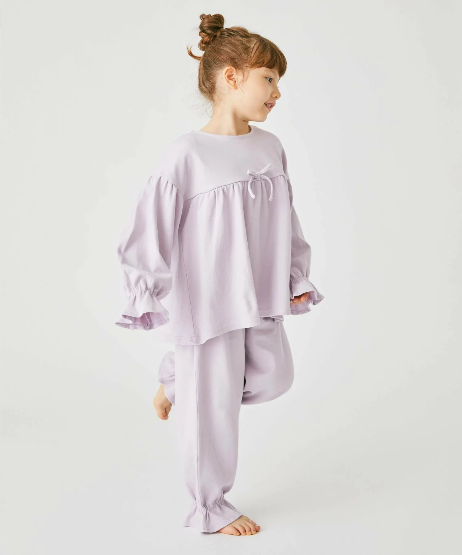 100% хлопок, девичья домашняя одежда Ever Closet, Lavender — фото 2
