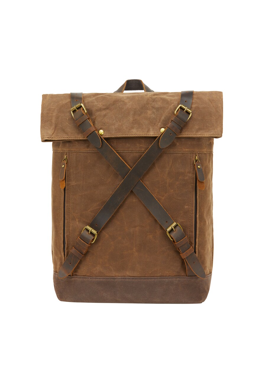 

Рюкзак TILDEN Vintage, цвет Brown/Dark brown