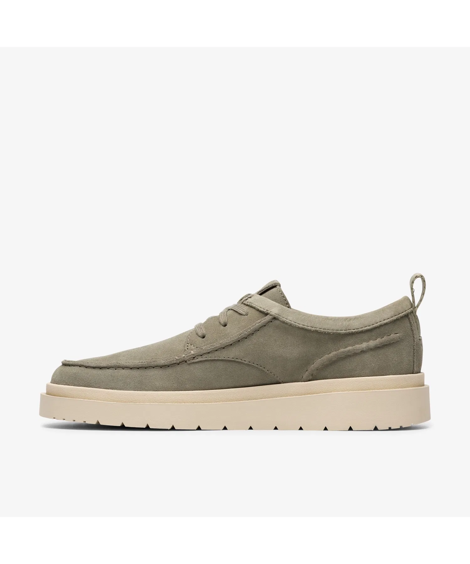 Мужские кроссовки Clarks Polden Moc зелёные — фото 2