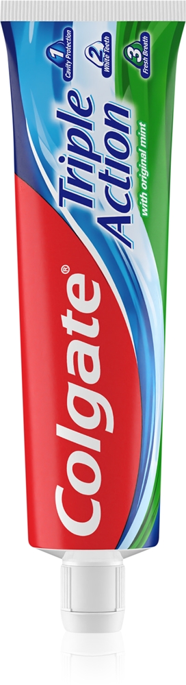 

Зубная паста тройного действия с оригинальным вкусом мяты защищает от кариеса Colgate, 50 мл