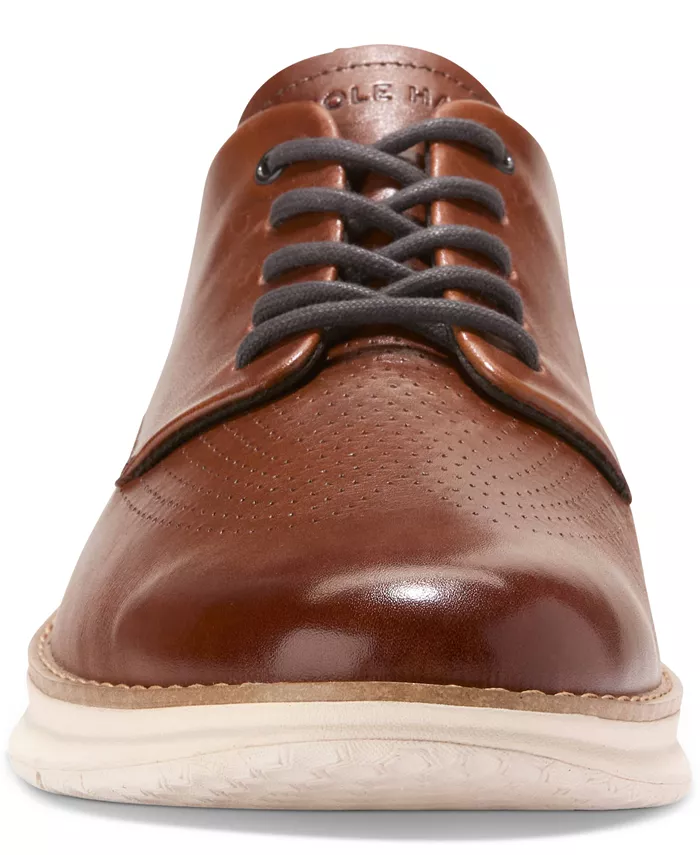 Мужские оксфорды ØriginalGrand Energyweave Perforated Plain Toe Cole Haan, коричневый — фото 3