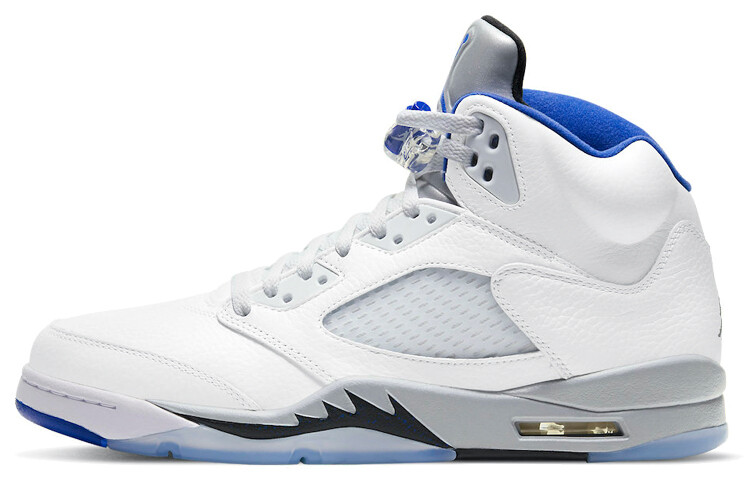 

Кроссовки JORDAN 5 Retro White Stealth 2021, Серый, Кроссовки JORDAN 5 Retro White Stealth 2021