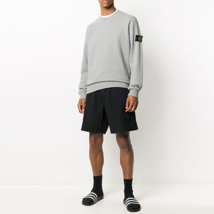 Свитер мужской Dusty Gray STONE ISLAND, Pink Dust Gray — фото 4