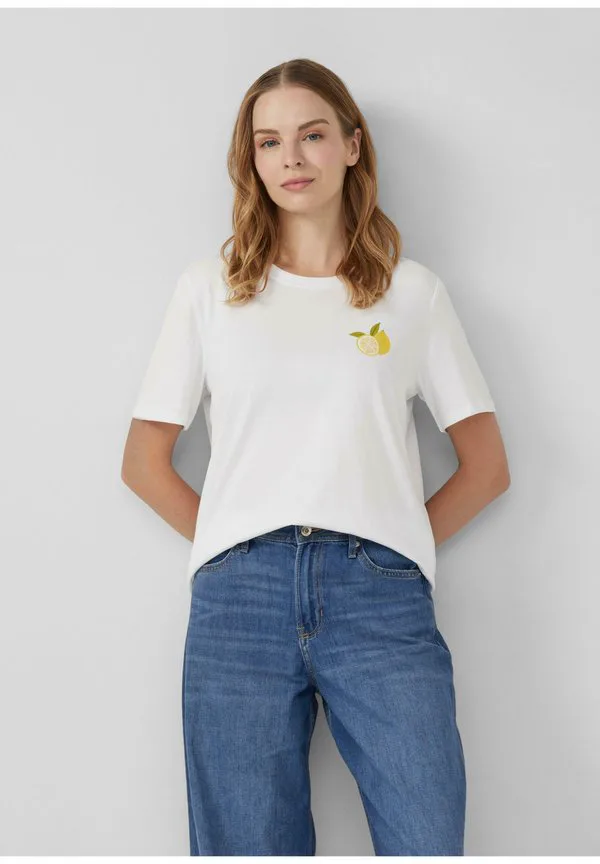 

Футболка с принтом S.Oliver, Weiß, Хаки, Футболка с принтом S.Oliver, Weiß