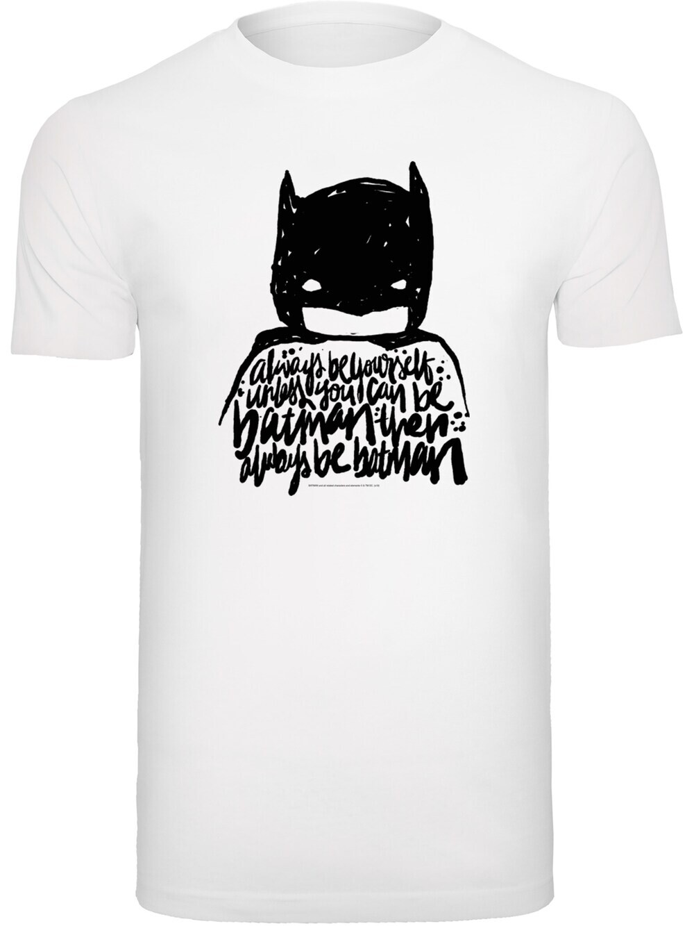 

Футболка F4Nt4Stic DC Comics Batman Always Be Yourself, белый