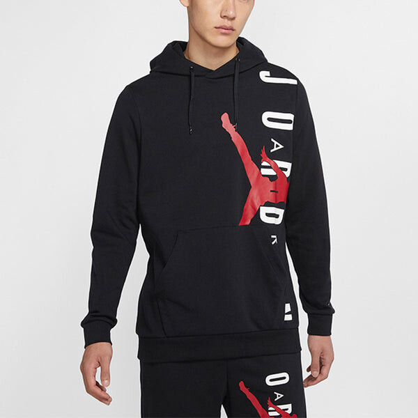 Толстовка Men's Air Jordan Jumpman Air Casual autumn Black, черный — фото 3