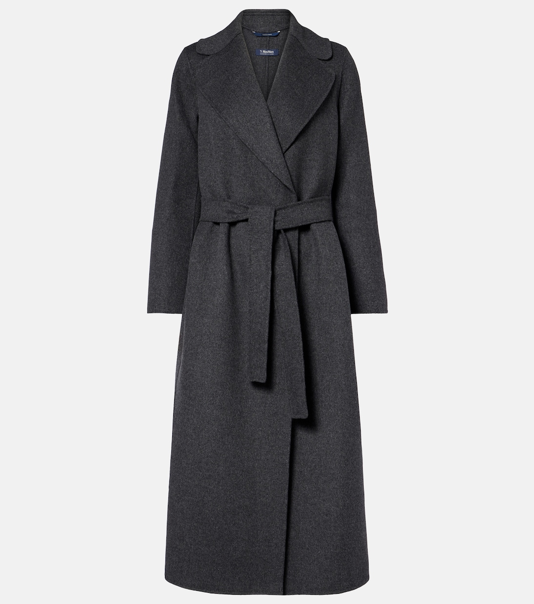 

Пальто-халат из девственной шерсти Poldo S Max Mara, Dark Grey