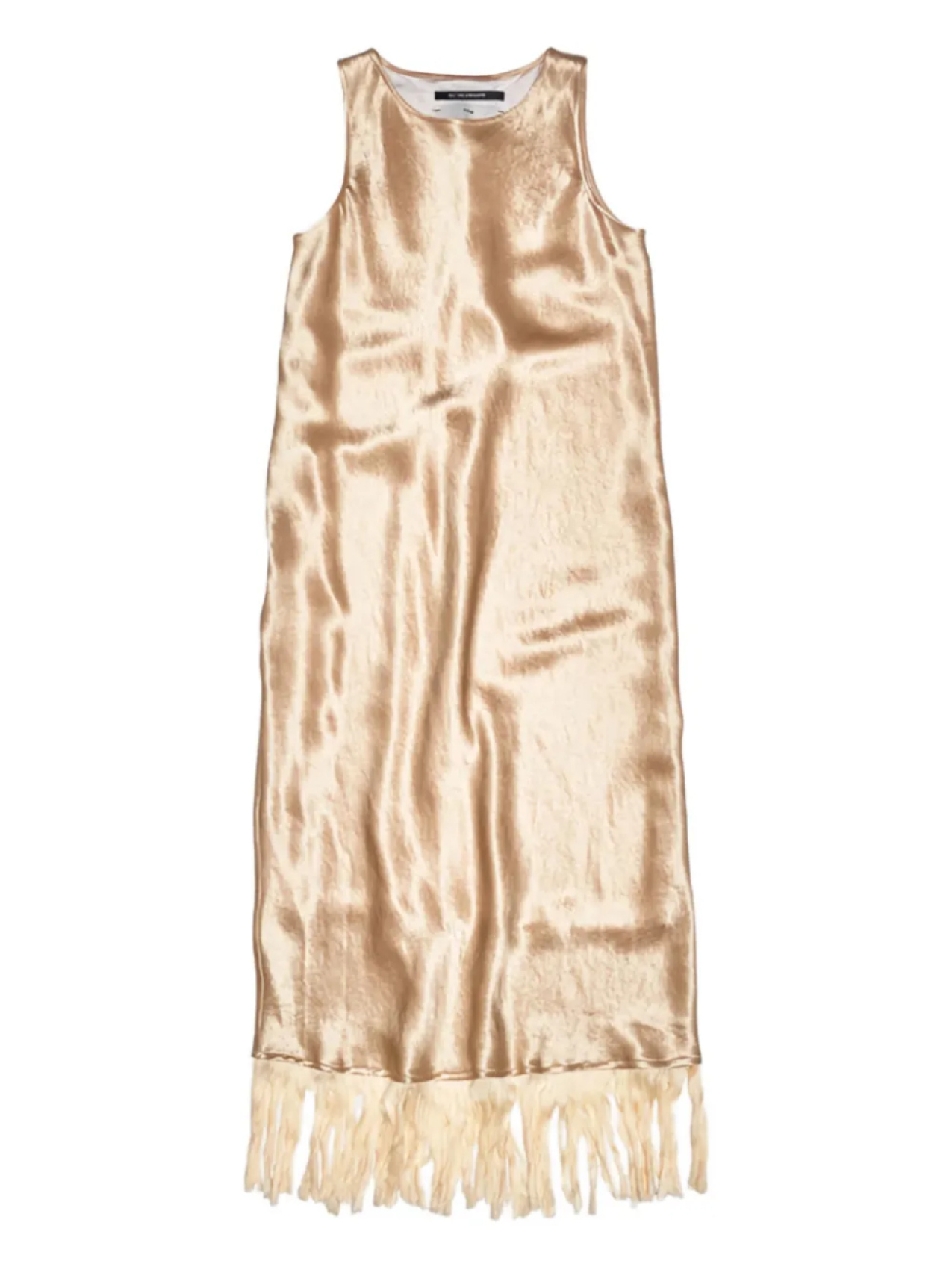 

Атласное платье миди Song For The Mute, нейтральный