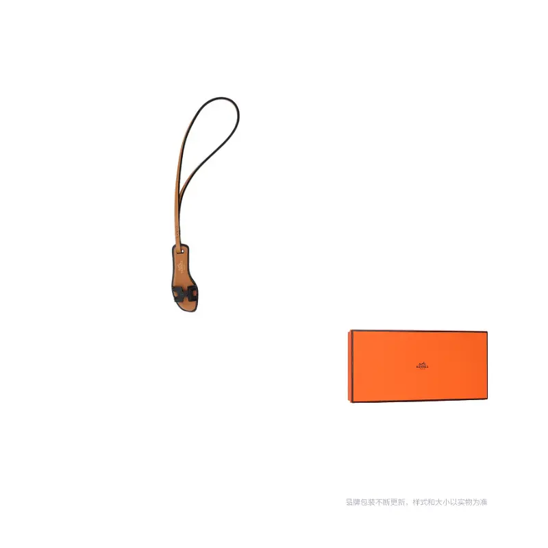 

HERMES Оран нано подвеска унисекс, Black/Natural/Gravel Color
