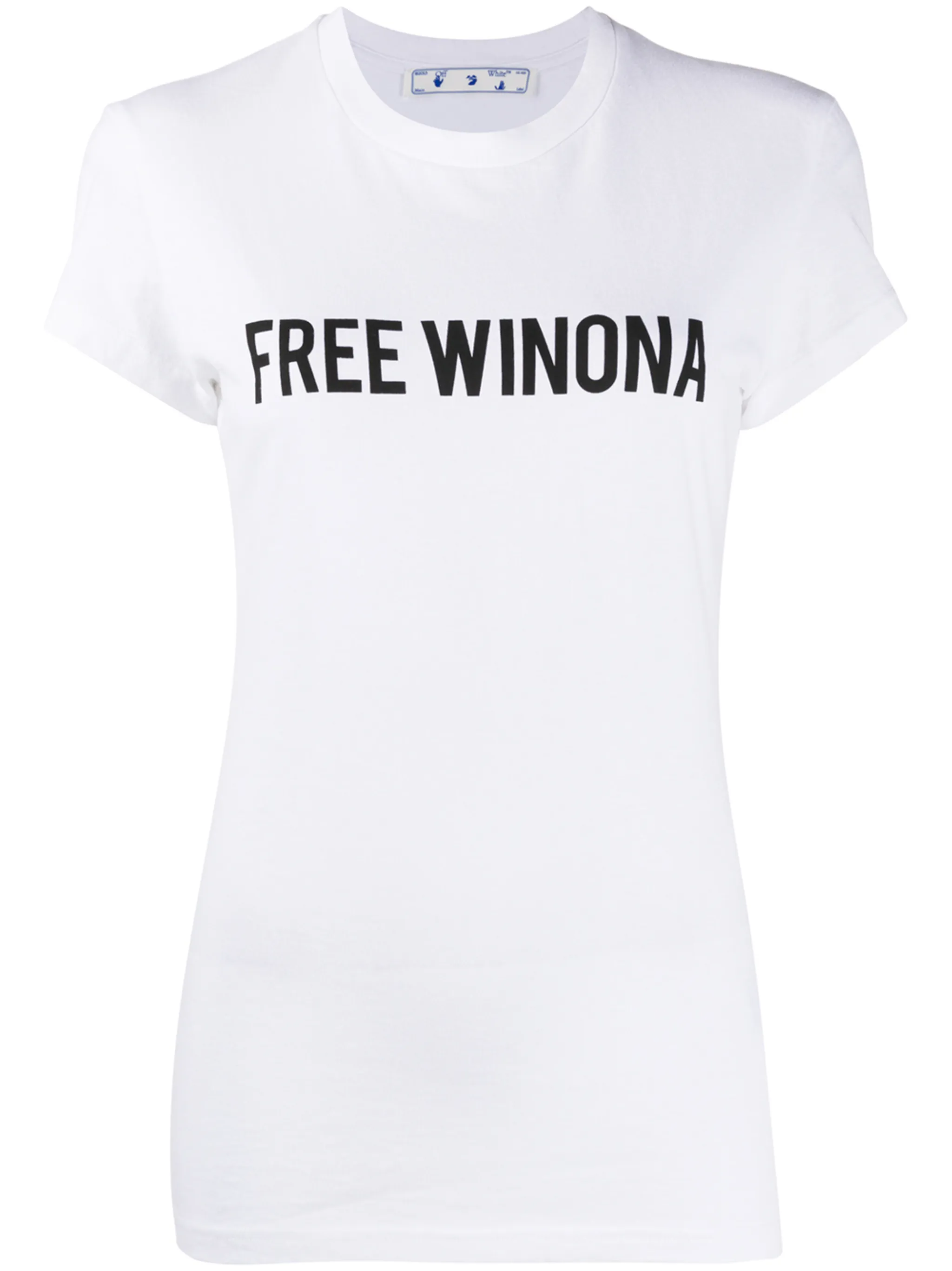 

Футболка с принтом Free Winona Off-White, белый