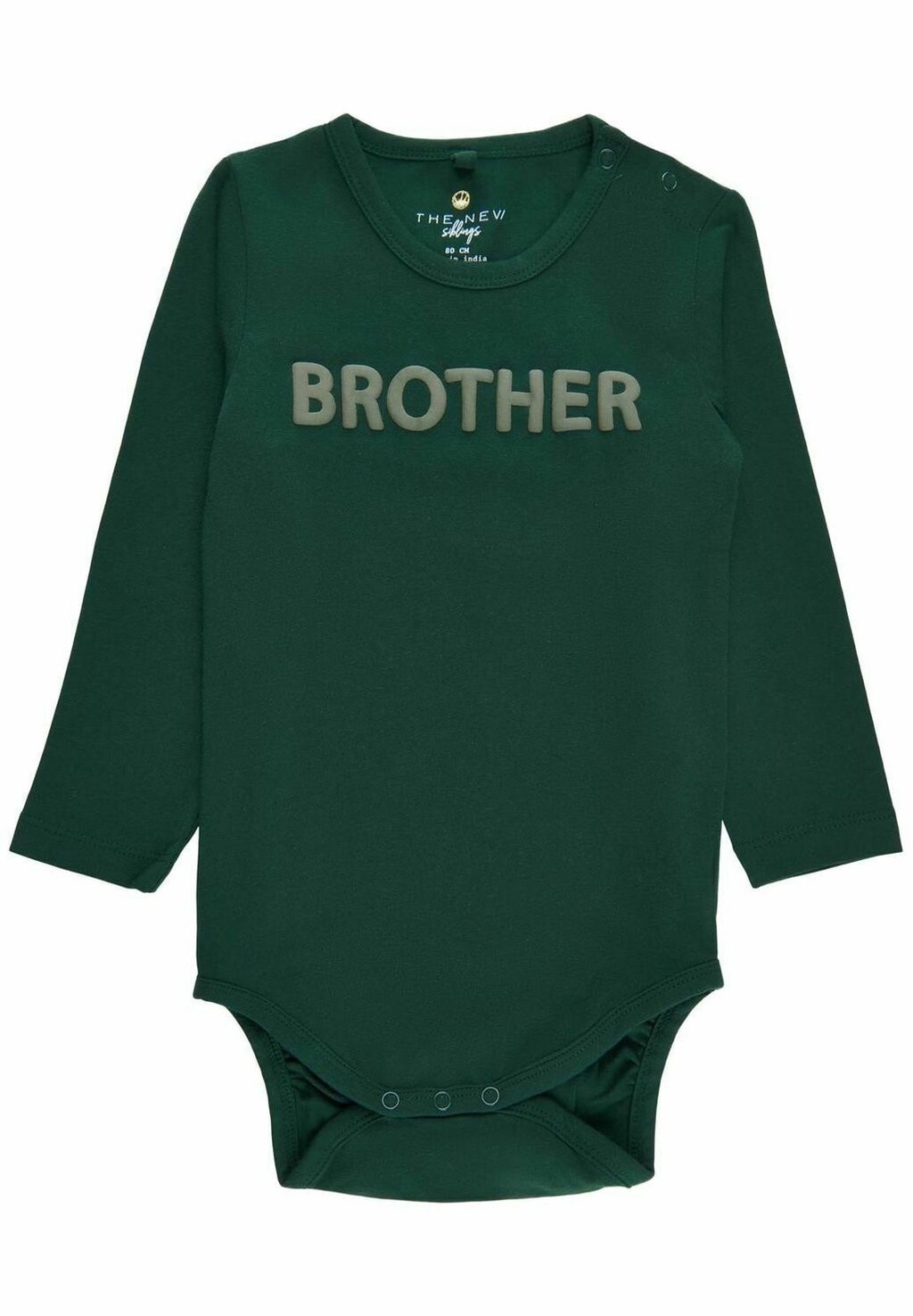 

Боди TNSBROTHER L S The New Siblings, цвет green gables