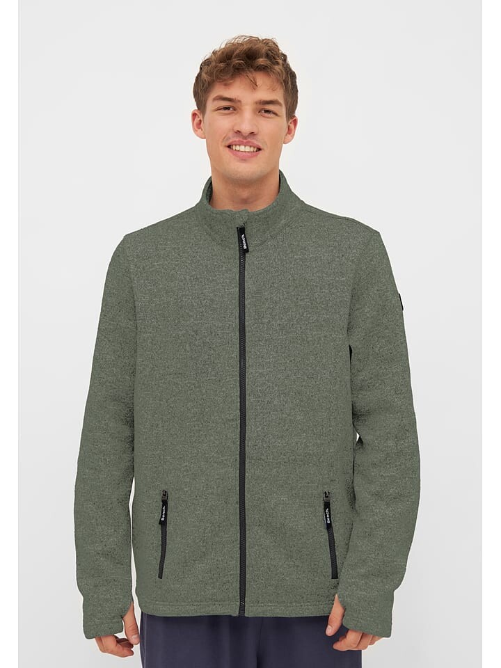 

Флисовая куртка Bench Fleecejacke Agito, хаки