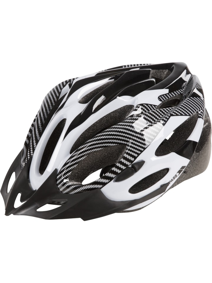 

Trespass Велосипедный шлем "Crankster Adults Cycle Safety Helmet" белого цвета