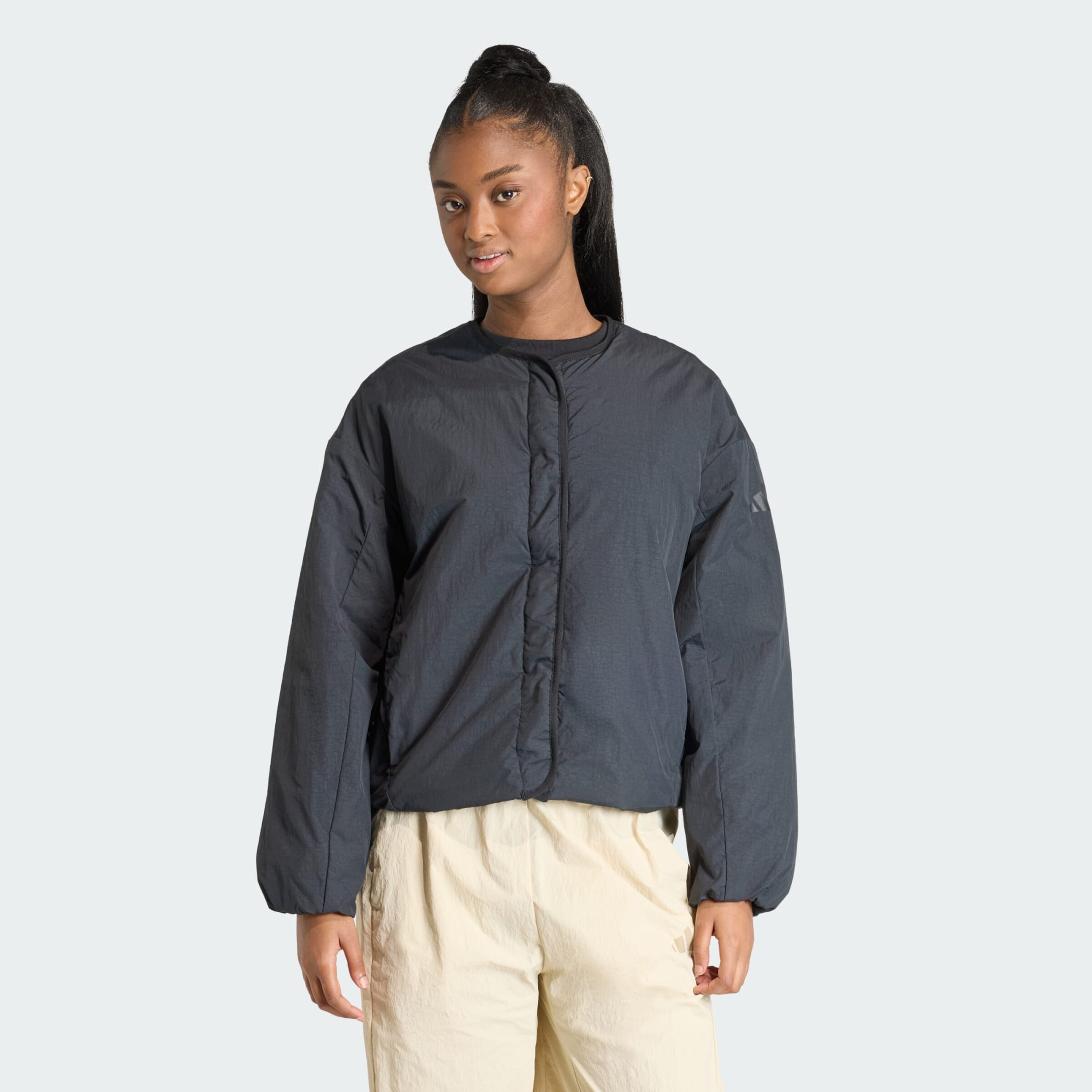 Adidas Sportswear Спортивная куртка 'All Szn' в черном цвете — фото 2
